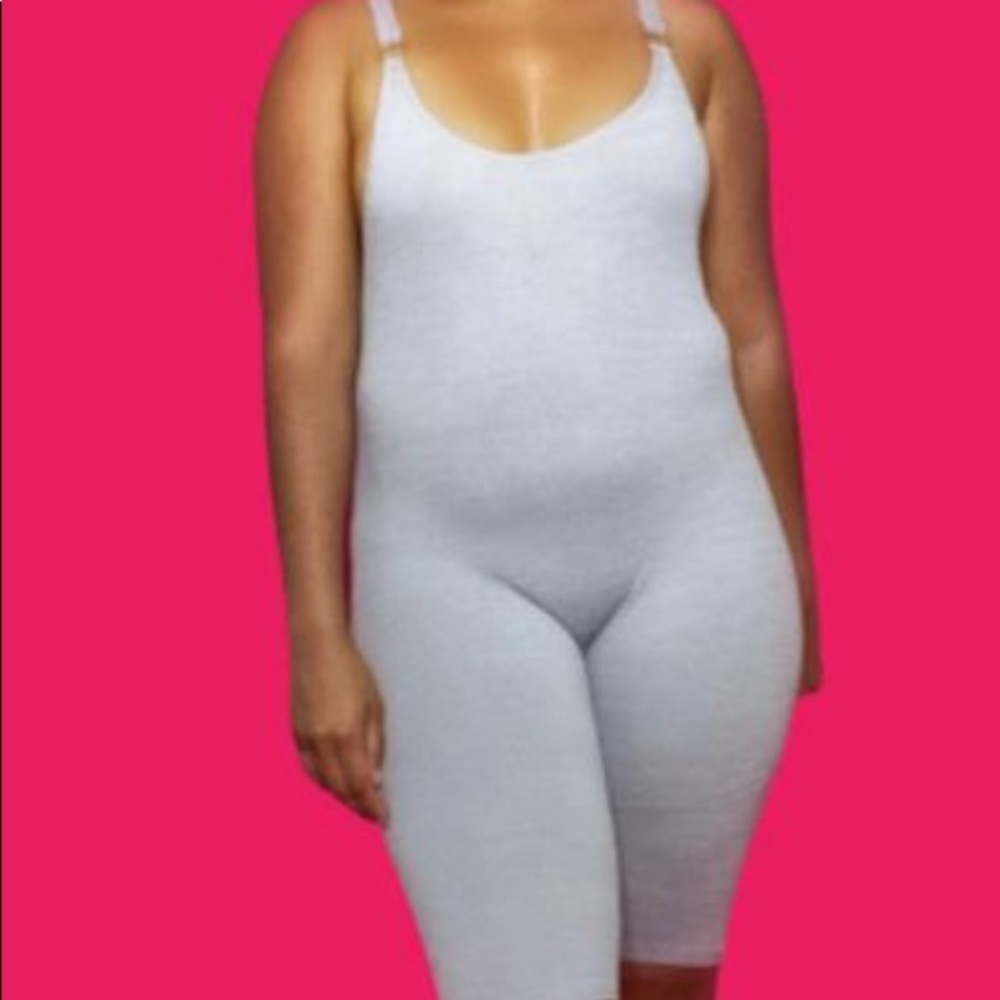 Grey Slimming Jumpsuit